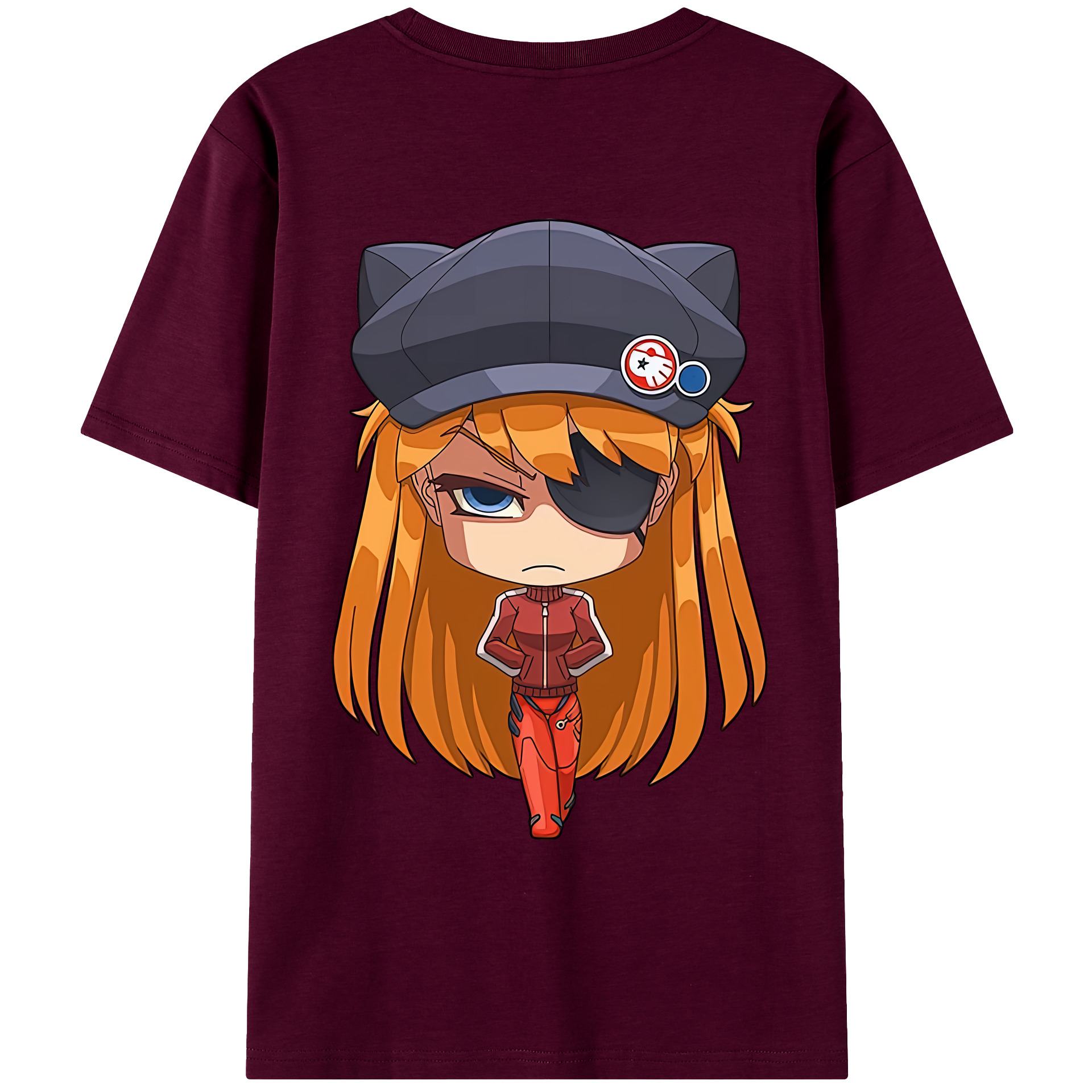 （画像用） EVA 新世紀エヴァンゲリオン レディース半袖Tシャツ(バックプリント)